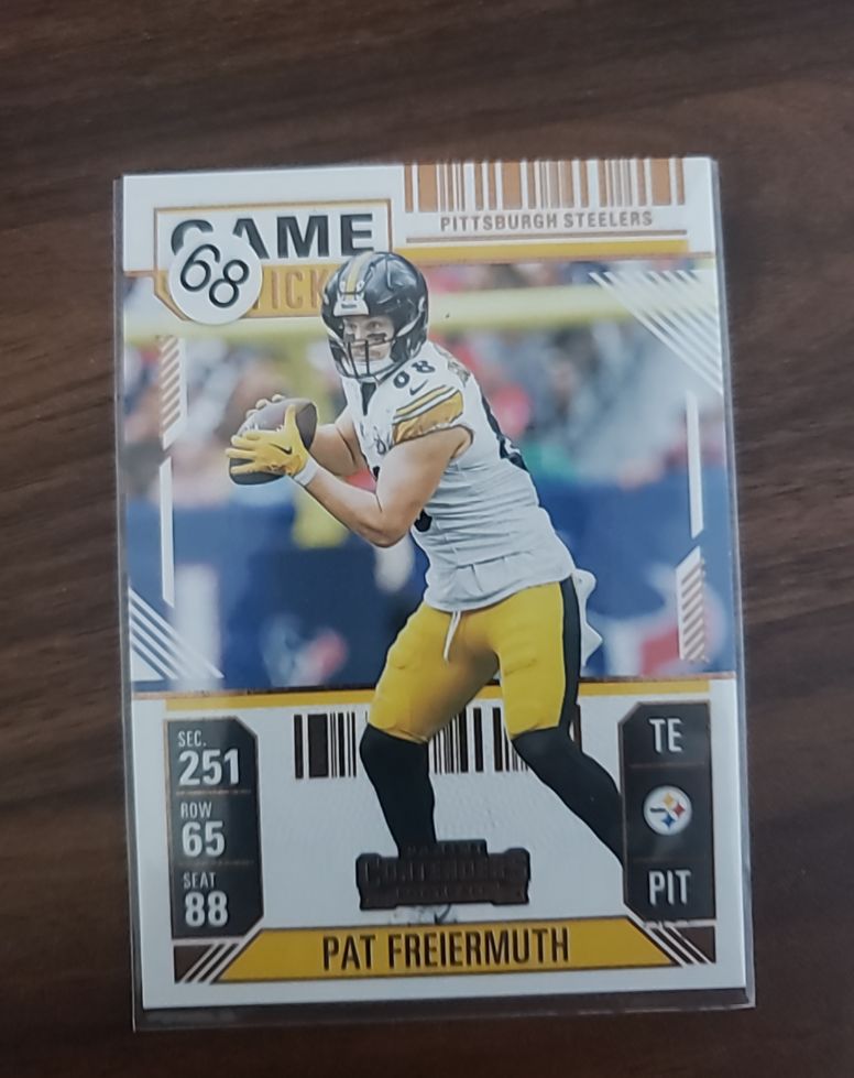 2024 Panini Contenders #84 Pat Freiermuth — front