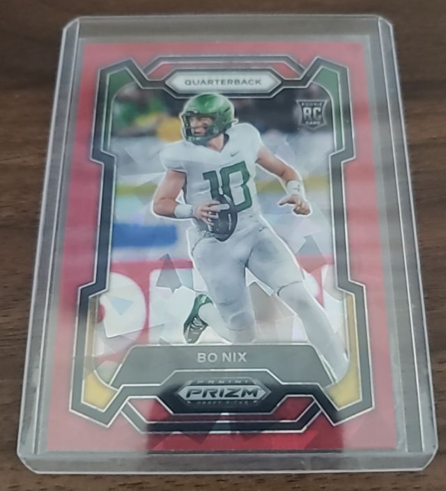 2024 Panini Prizm Draft Picks #105 Bo Nix — front