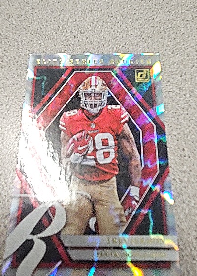 2021 Donruss Elite Series Rookies #ESR-EMI Elijah Mitchell — front
