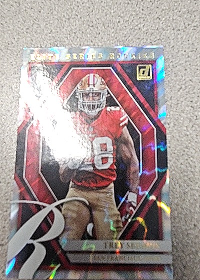 2021 Donruss Elite Series Rookies #ESR-TLA Trey Lance — front