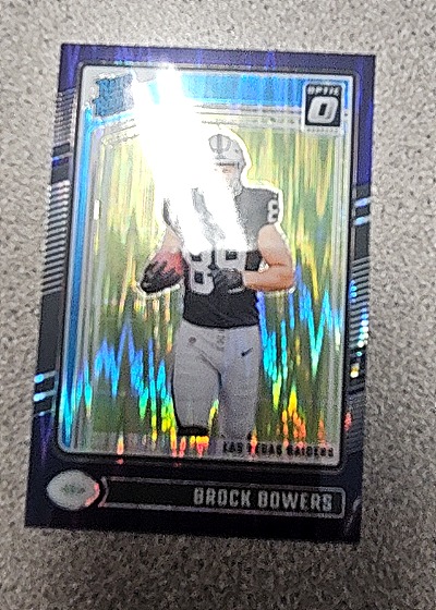 2024 Donruss Optic #248 Brock Bowers — front
