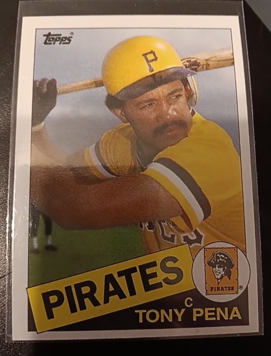 1985 Topps #358 Tony Pena — front