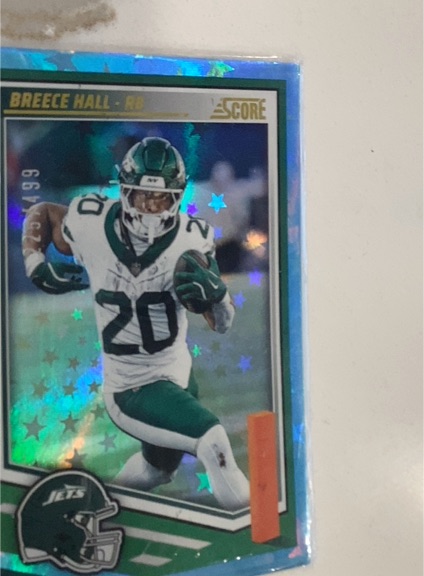 2024 Score #199 Breece Hall — front