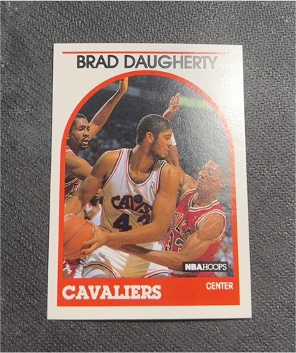 1989-90 Hoops #50 Brad Daugherty — front