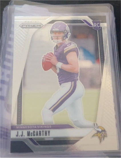 2024 Panini Prizm #400 J.J. McCarthy — front