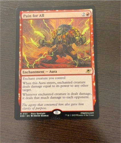 2023 Magic The Gathering Pain for All #151 — front