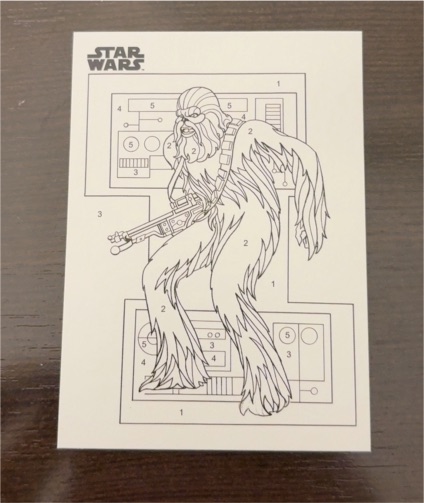 2025 Topps Chrome Star Wars #CP-16 Chewbacca By The Number — front