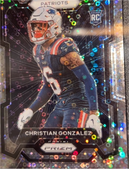 2023 Panini Prizm Christian Gonzalez Rookie Card — front