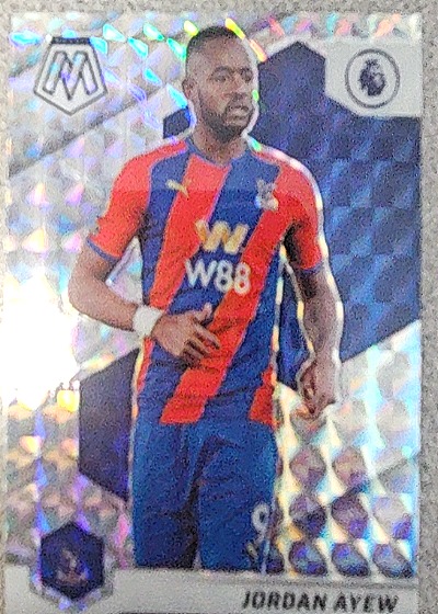 2021-22 Panini Mosaic Premier League #134 Jordan Ayew — front