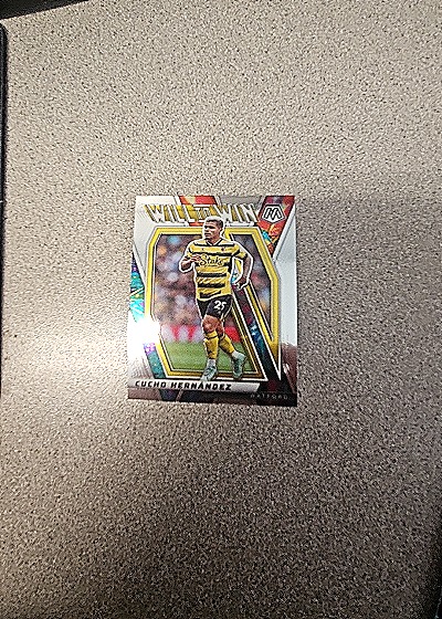 2021 Panini Mosaic Will To Win #WTW10 Lucho Hernandez — front