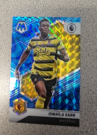 2021-22 Panini Mosaic Premier League #44 Ismaila Sarr Watford — front