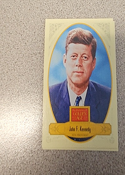 2012 Panini Golden Age #77 John F. Kennedy — front