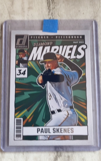 2024 Panini Donruss Diamond Marvels #8 Paul Skenes — front