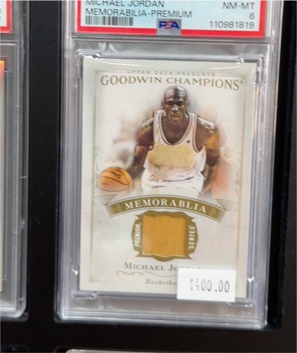 2004 Upper Deck Goodwin Champions Memorabilia Premium Michael Jordan — front