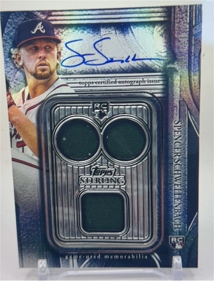 2025 Topps Sterling #SDBA-SS Spencer Schwellenbach — front