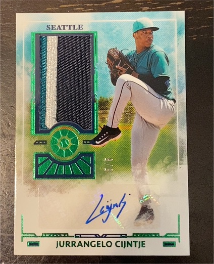 2025 Panini Boys of Summer #PM-JCI Jurrangelo Cijntje — front