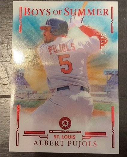 2025 Panini Boys of Summer #99 Albert Pujols — front