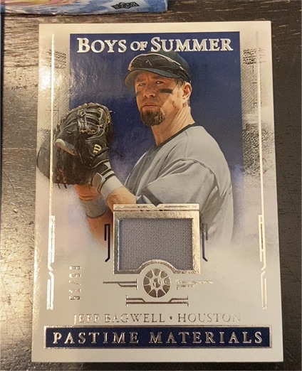 2025 Panini Boys of Summer Pastime Materials Jeff Bagwell — front