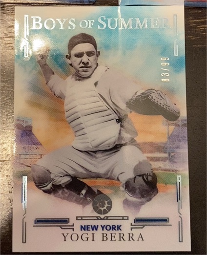2025 Panini Boys of Summer #83 Yogi Berra — front