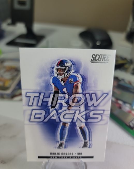 2025 Panini Score #11 Malik Rogers Throw Backs — front