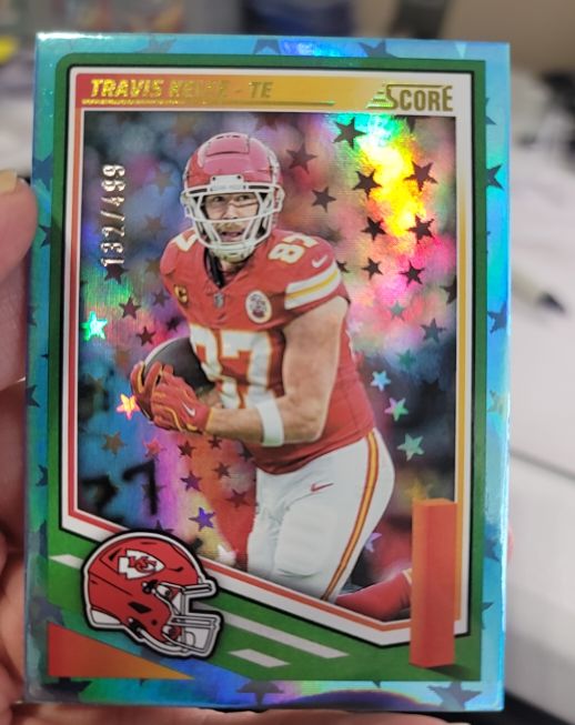 2025 Panini Score #232 Travis Kelce — front