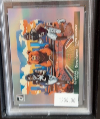 2024 Panini Donruss Dual Downtown SSP Rome Odunze / DJ Moore — front