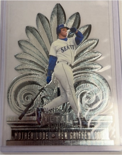 1997 Metal Universe Mother Lode #4 Ken Griffey Jr. — front