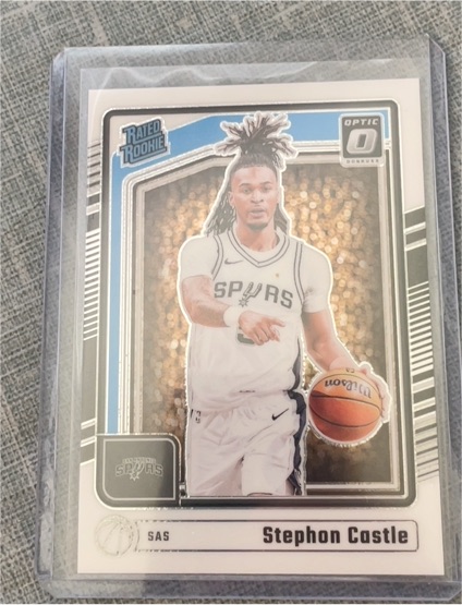 2024-25 Panini Donruss Optic #254 Stephon Castle — front