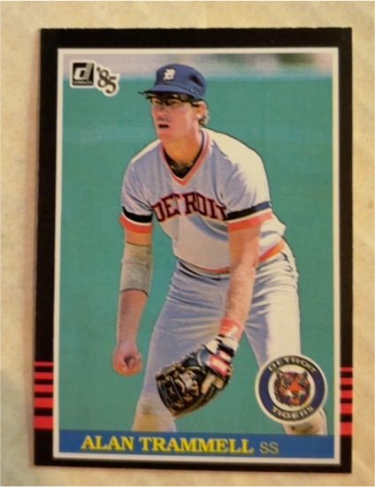 1985 Donruss #171 Alan Trammell — front
