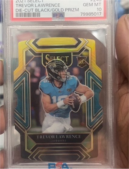 2021 Panini Select #243 Trevor Lawrence — front