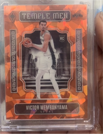 2023-24 Panini Phoenix Temple Men #7 Victor Wembanyama — front