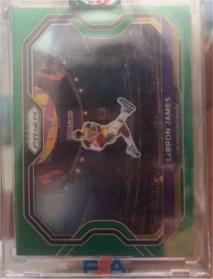 2020 Panini Prizm #1 LeBron James — front