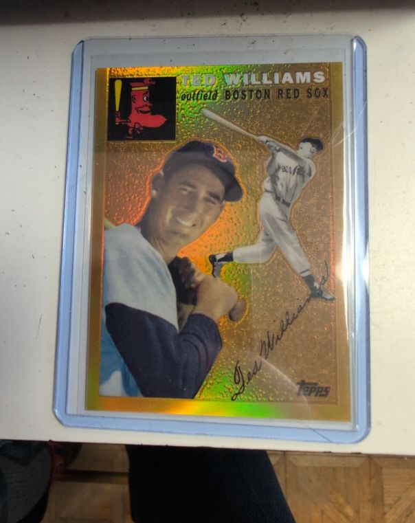 1954 Topps #1 Ted Williams — front