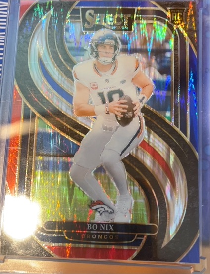 2024 Panini Select #117 Bo Nix — front