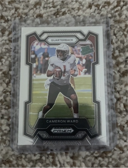 2024 Panini Prizm Draft Picks #199 Cameron Ward — front