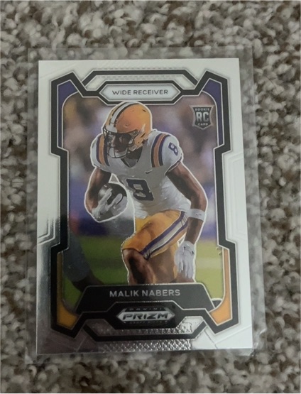 2024 Panini Prizm Draft Picks #109 Malik Nabers — front