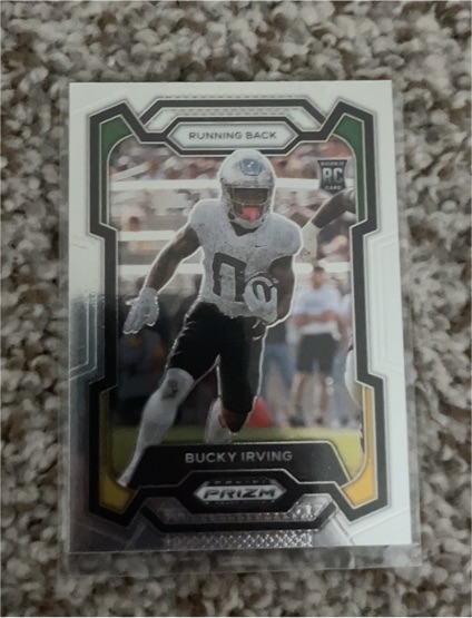 2024 Panini Prizm Draft Picks #172 Bucky Irving — front