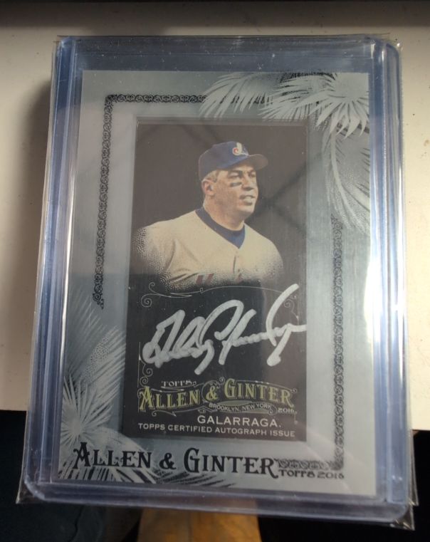 2016 Topps Allen & Ginter #Andres Galarraga — front