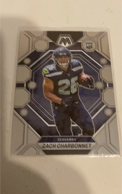 2023 Panini Mosaic #379 Zach Charbonnet — front