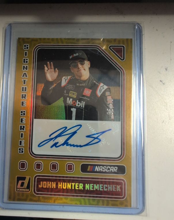 2024 Donruss Racing Signature Series #0000 John Hunter Nemechek — front