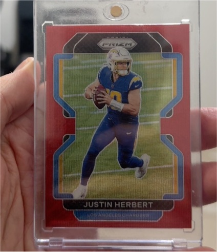 2021 Panini Prizm #169 Justin Herbert — front
