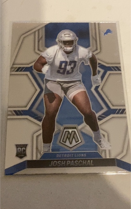 2022 Panini Mosaic #388 Josh Paschal — front