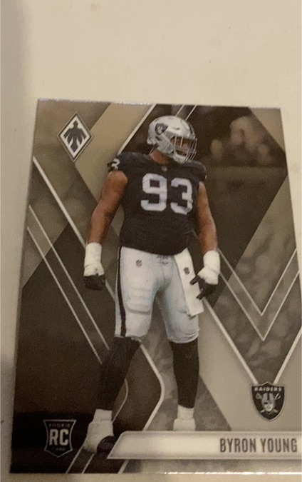2022 Panini Phoenix #Byron Young Rookie Card — front