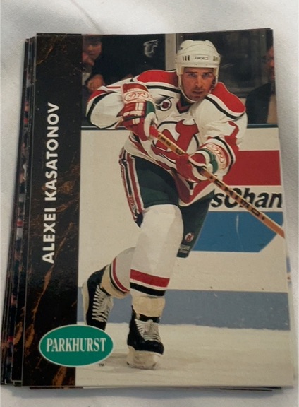 1991-92 Parkhurst #319 Alexei Kasatonov — front