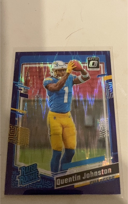 2023 Donruss Optic #265 Quentin Johnston — front