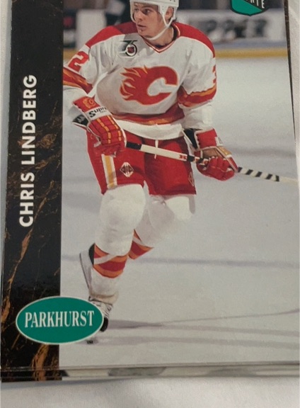 1991-92 Parkhurst #unknown Chris Lindberg — front