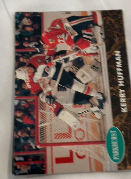 1992 Parkhurst #382 Kerry Huffman — front