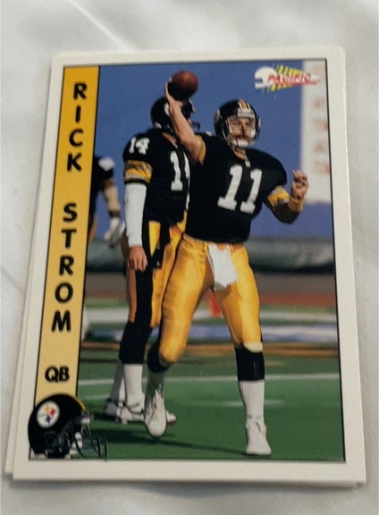 1992 Pacific #591 Rick Strom — front