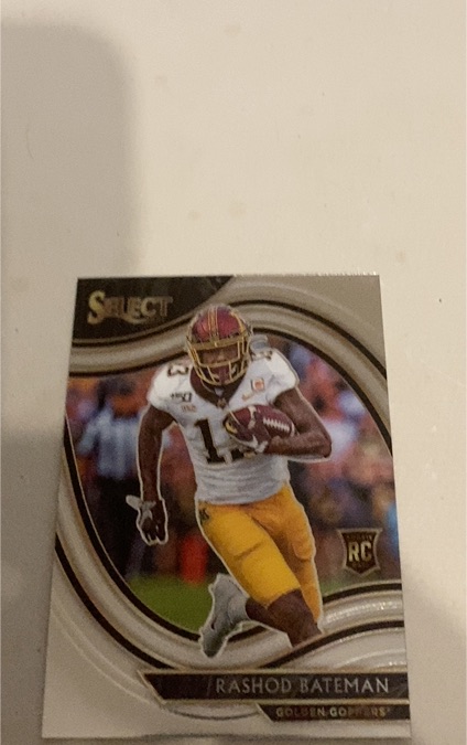 2021 Panini Chronicles Select Draft Picks #269 Rashod Bateman — front