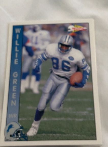 1992 Pacific #92 Willie Green — front